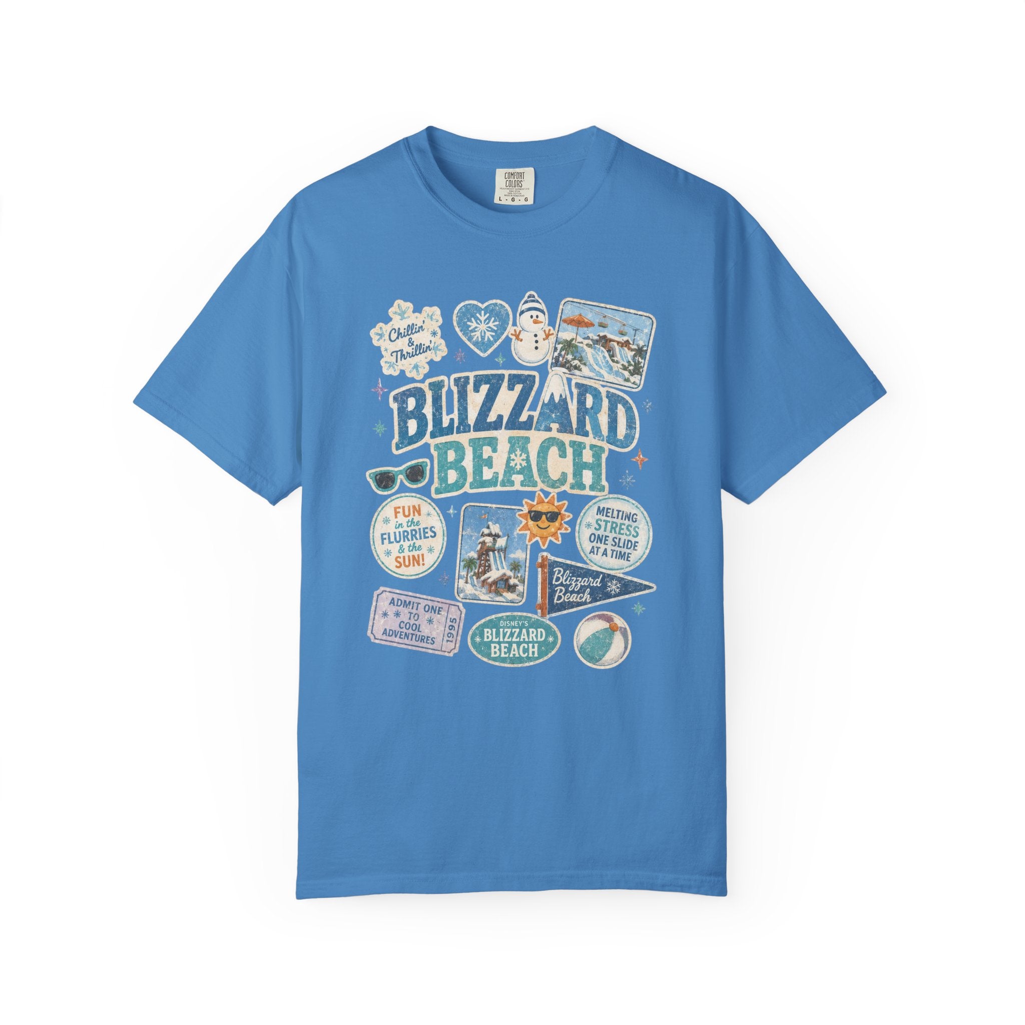 Blizzard Sticker Patch T-Shirt