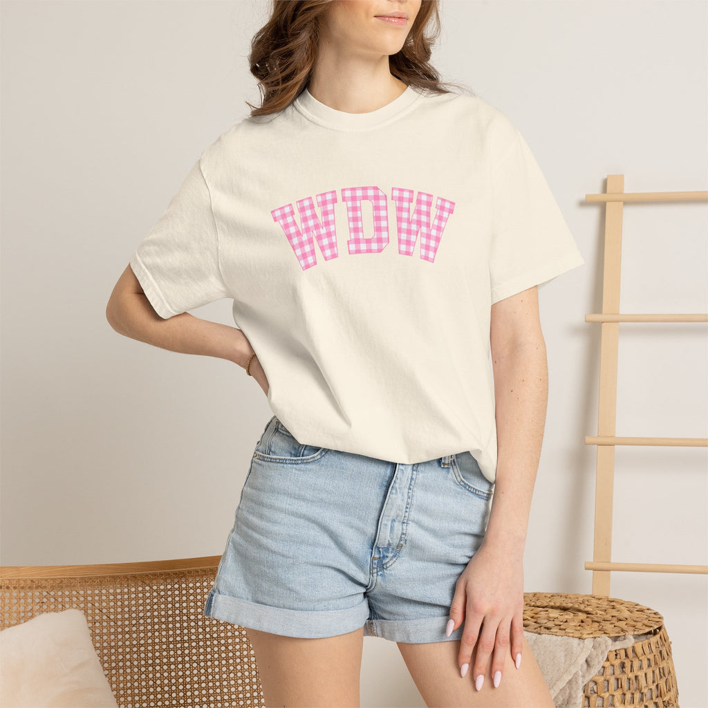 WDW Pink Gingham T-Shirt