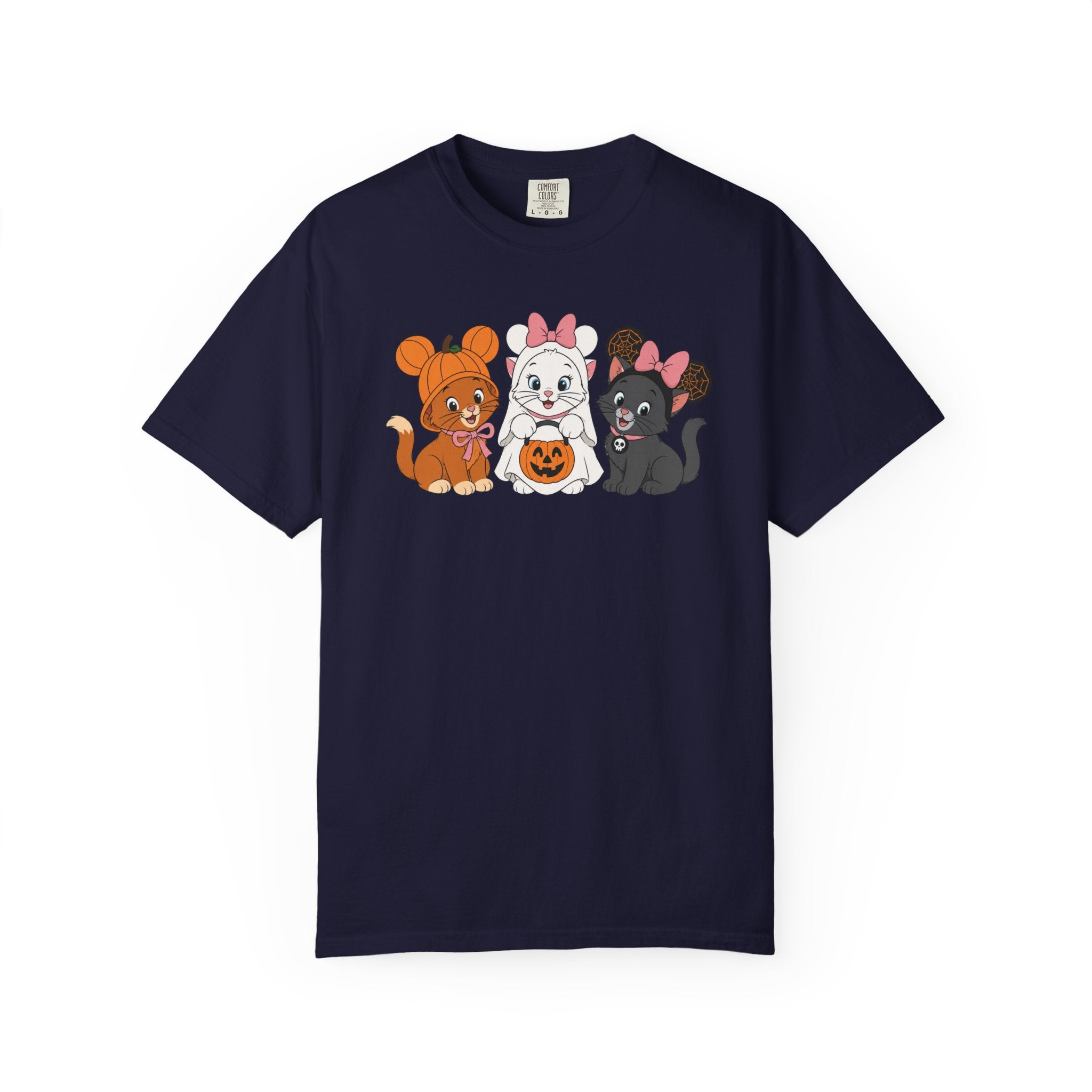 Halloween Kittens Ear Hats T-Shirt