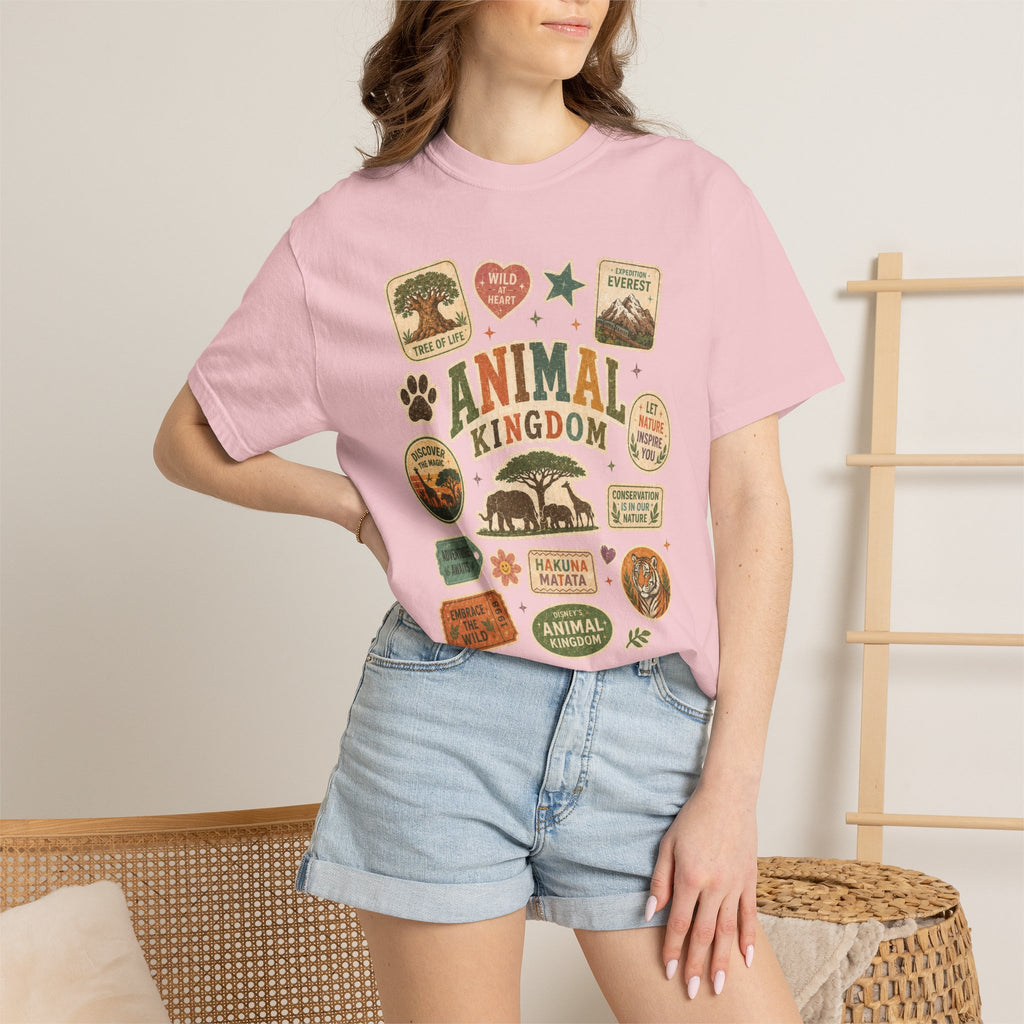 Safari Sticker Patch T-Shirt