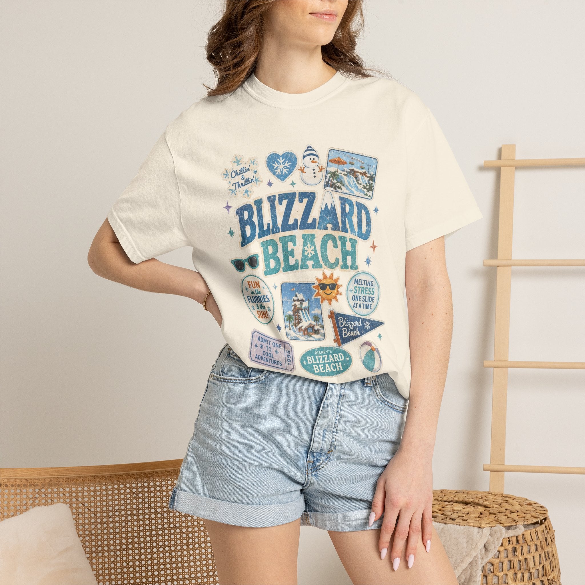Blizzard Sticker Patch T-Shirt