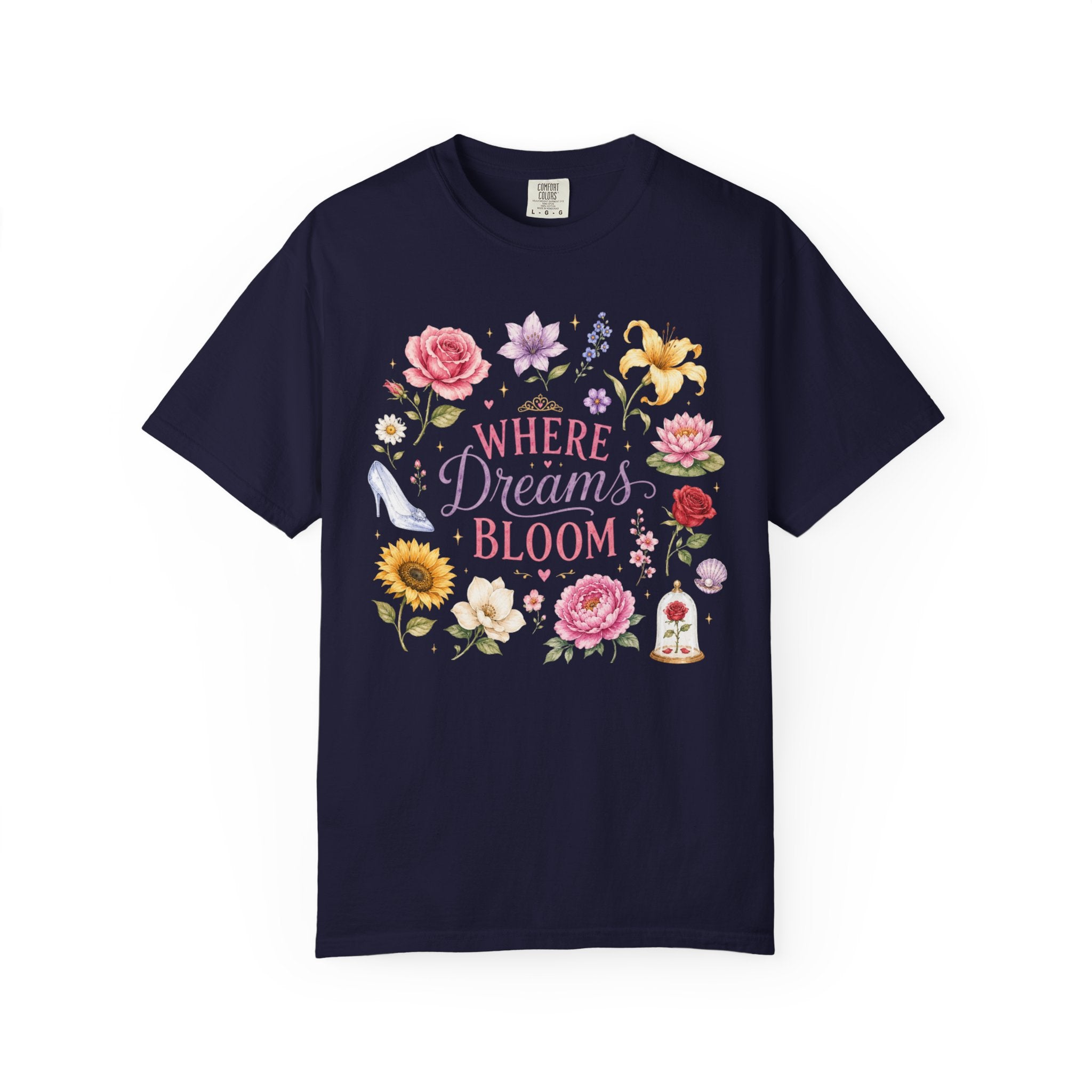 Where Dreams Bloom Floral T-Shirt