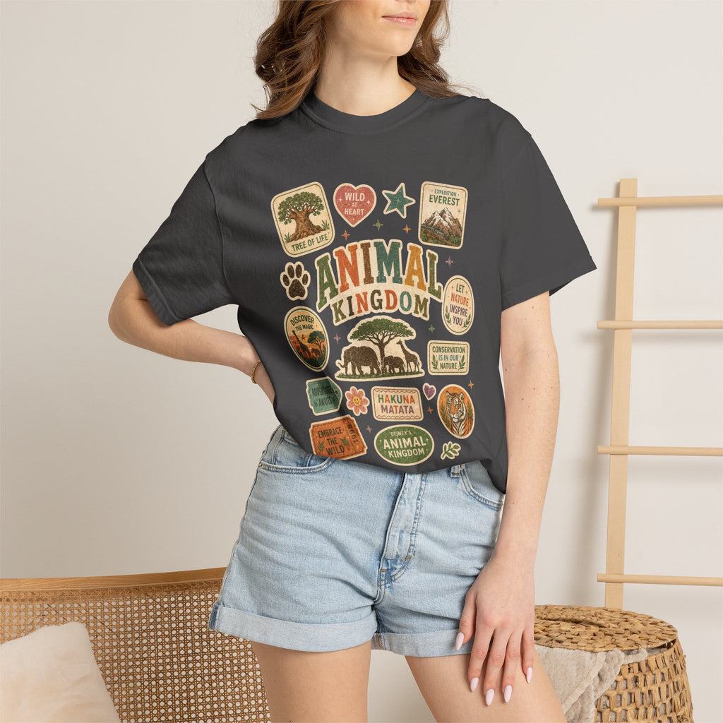 Safari Sticker Patch T-Shirt