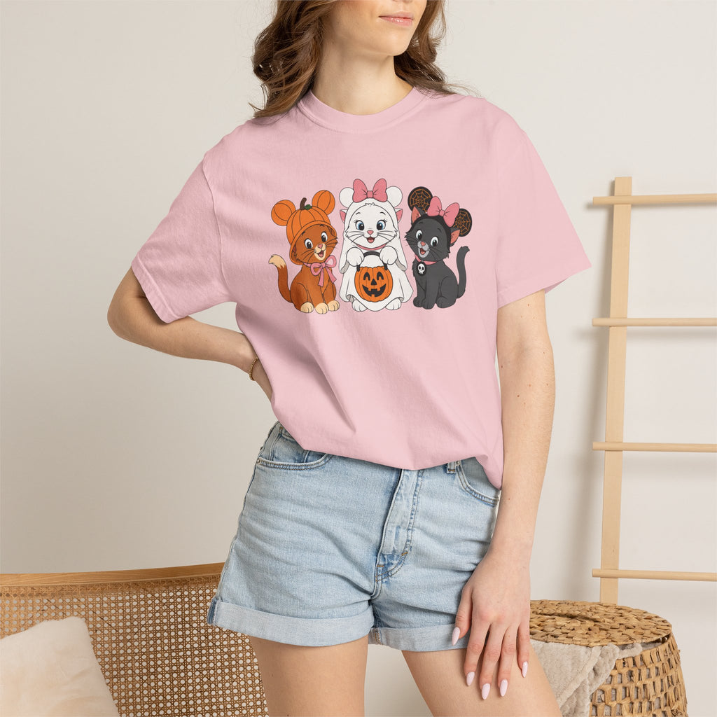 Halloween Kittens Ear Hats T-Shirt