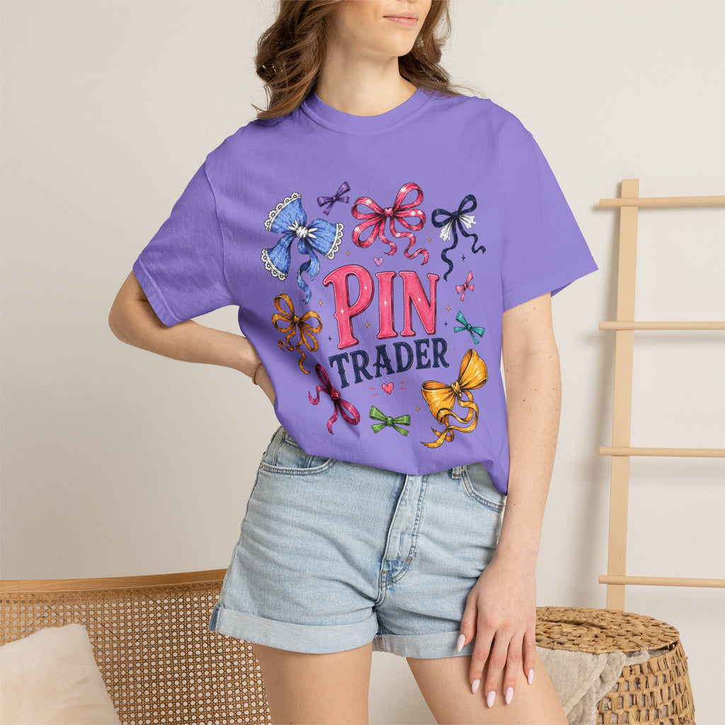 Ribbon Bow Pin Trader T-Shirt