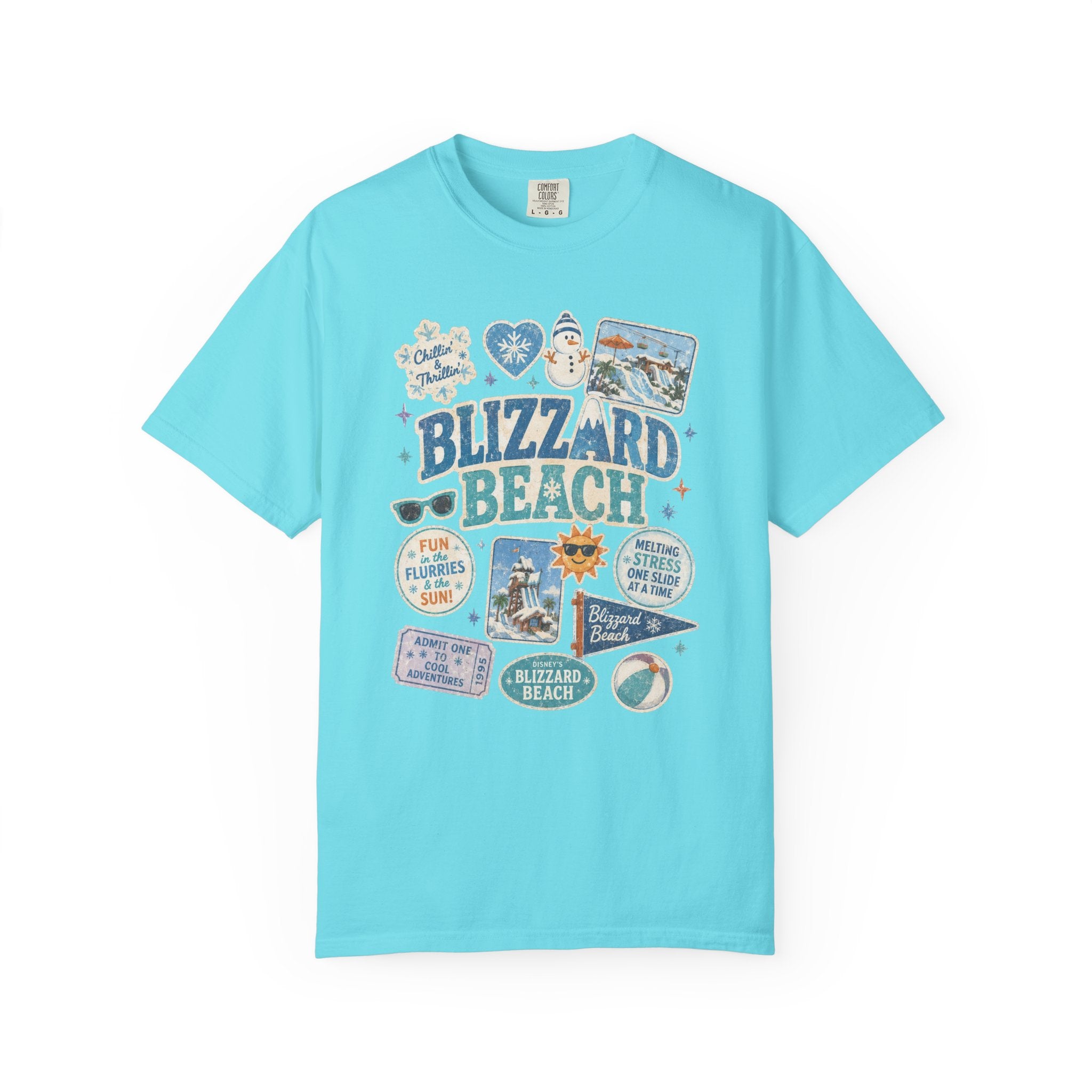 Blizzard Sticker Patch T-Shirt