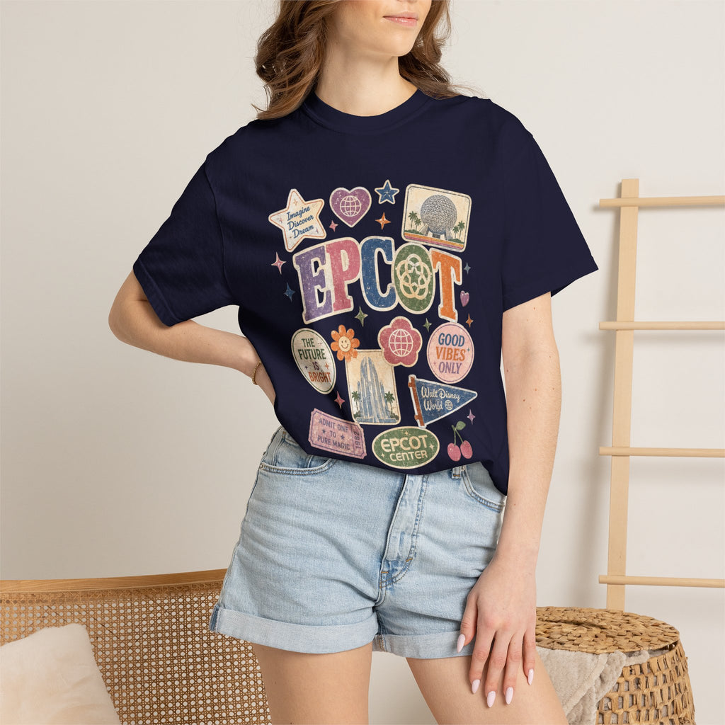 Figgy Sticker Patch T-Shirt