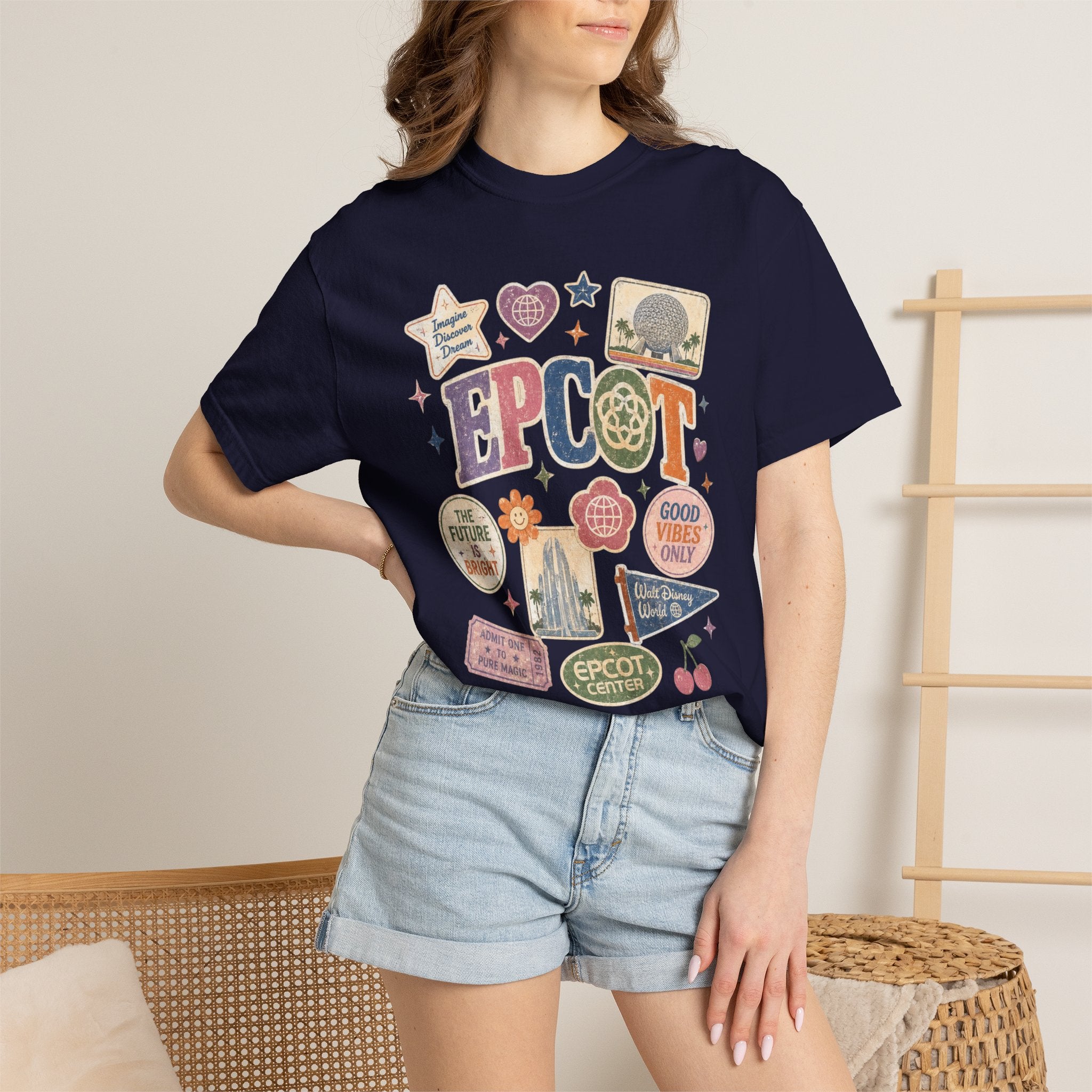 Figgy Sticker Patch T-Shirt