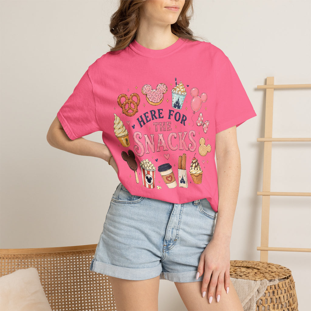 Here for the Snacks T-Shirt