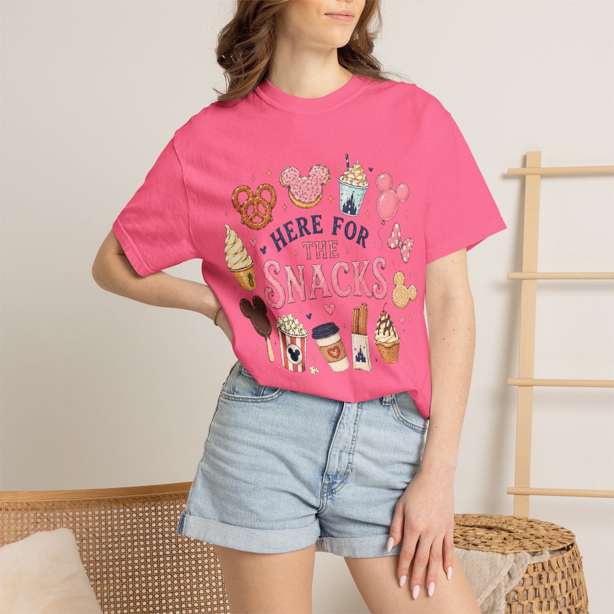 Here for the Snacks T-Shirt