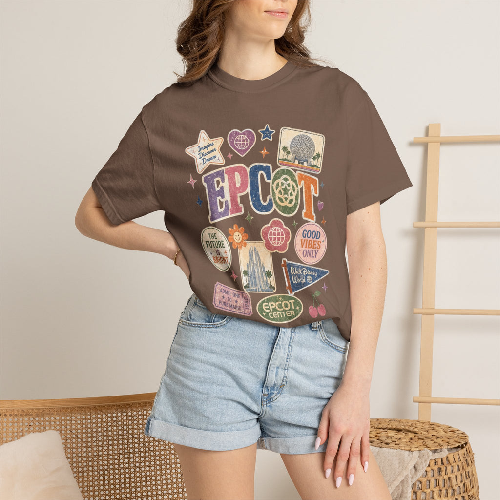Figgy Sticker Patch T-Shirt