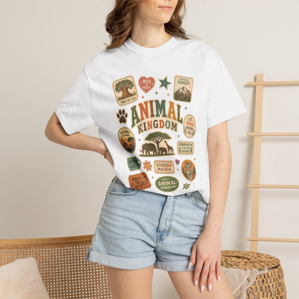 Safari Sticker Patch T-Shirt