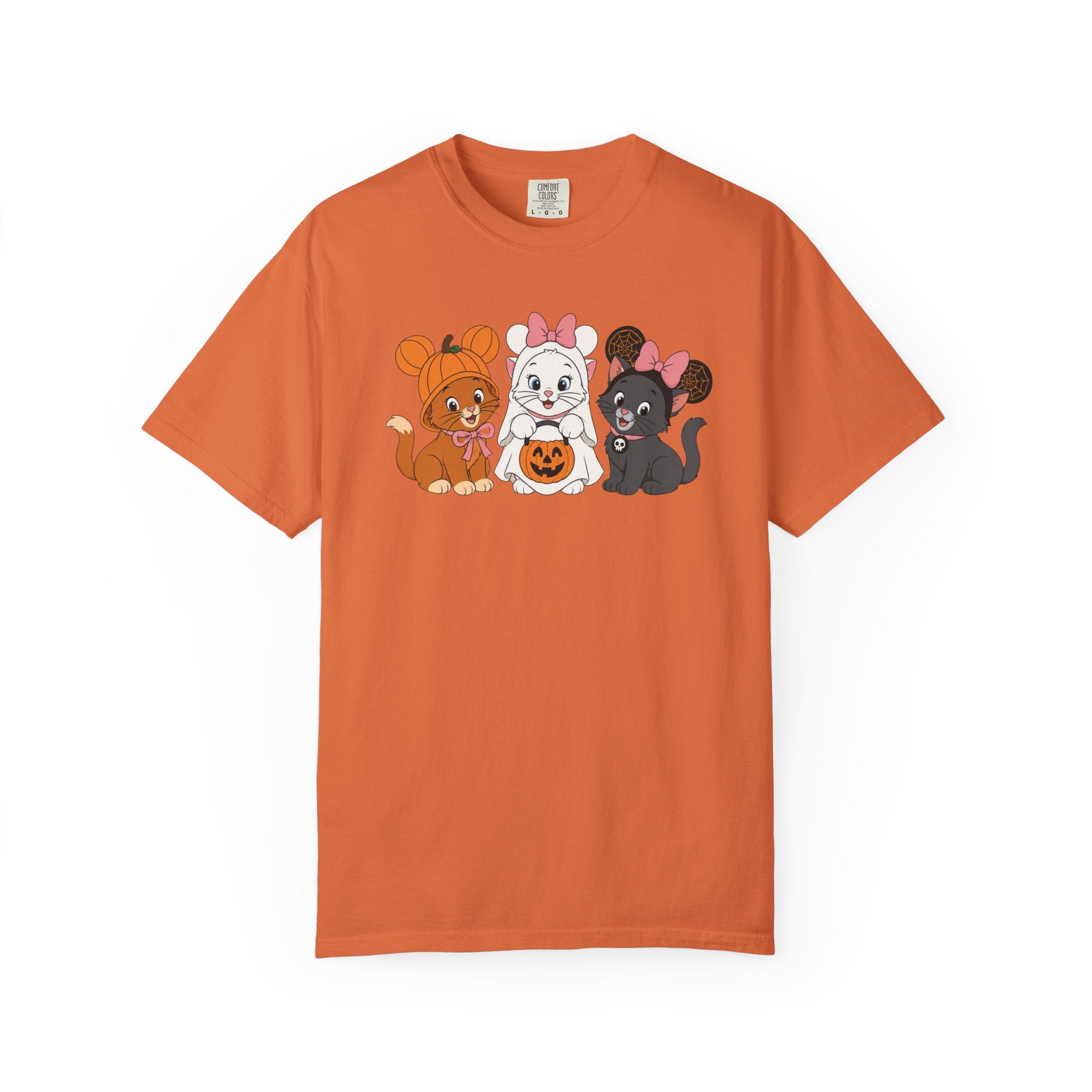 Halloween Kittens Ear Hats T-Shirt
