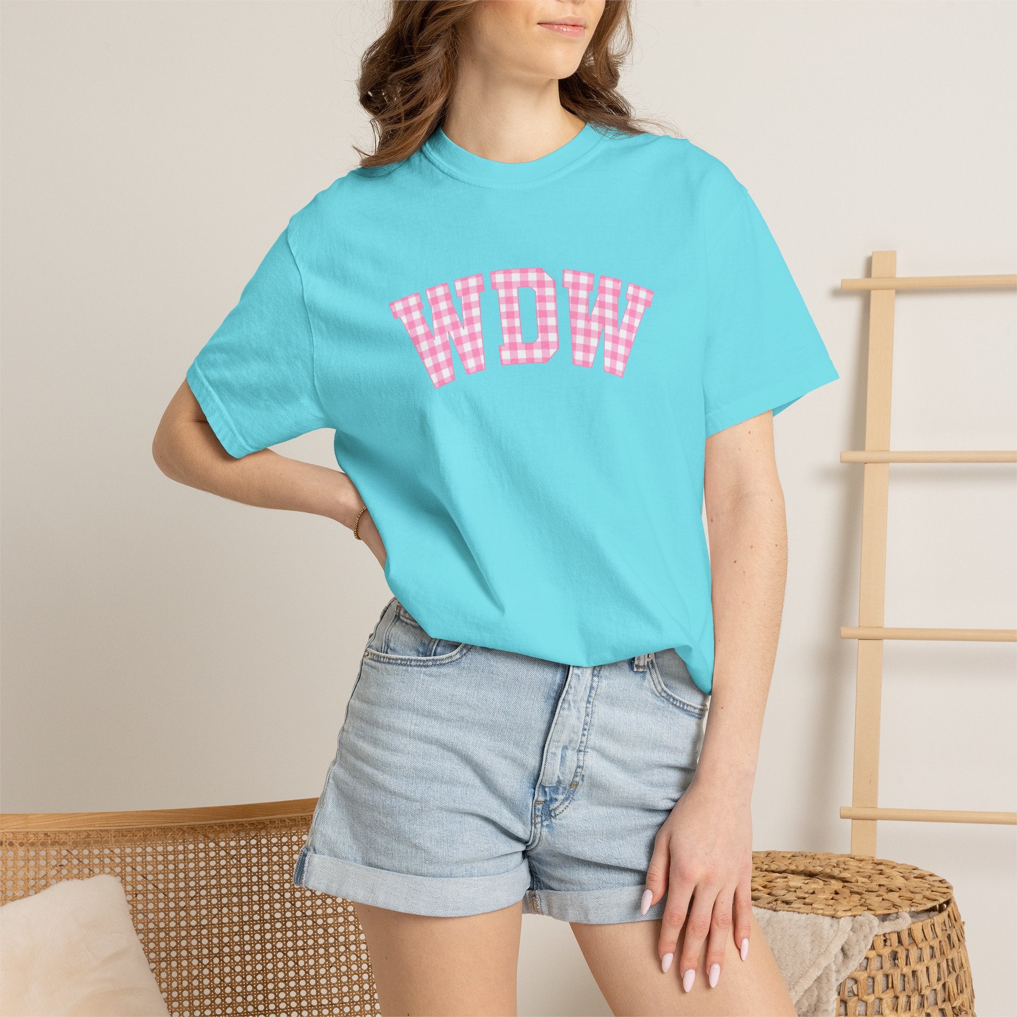 WDW Pink Gingham T-Shirt