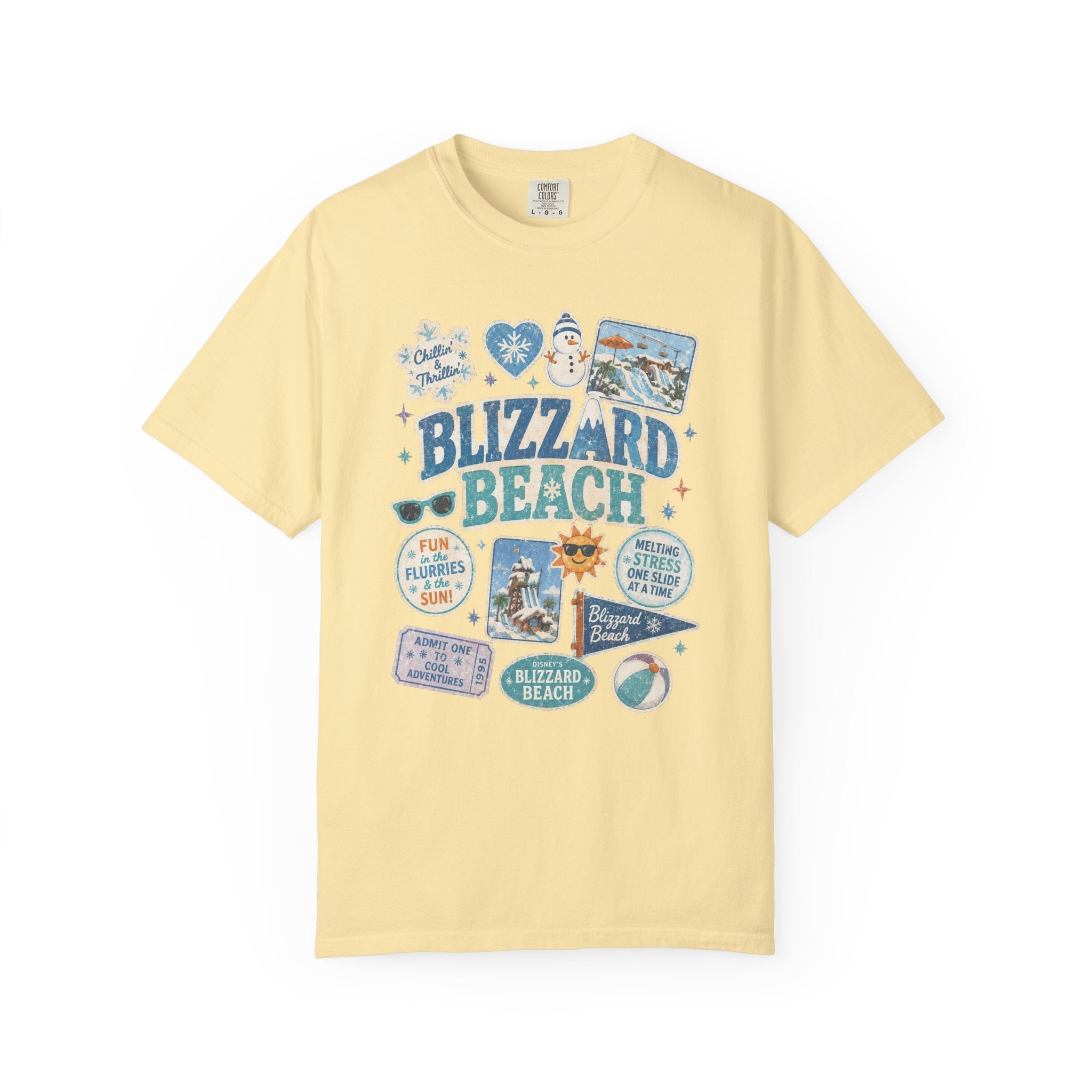 Blizzard Sticker Patch T-Shirt