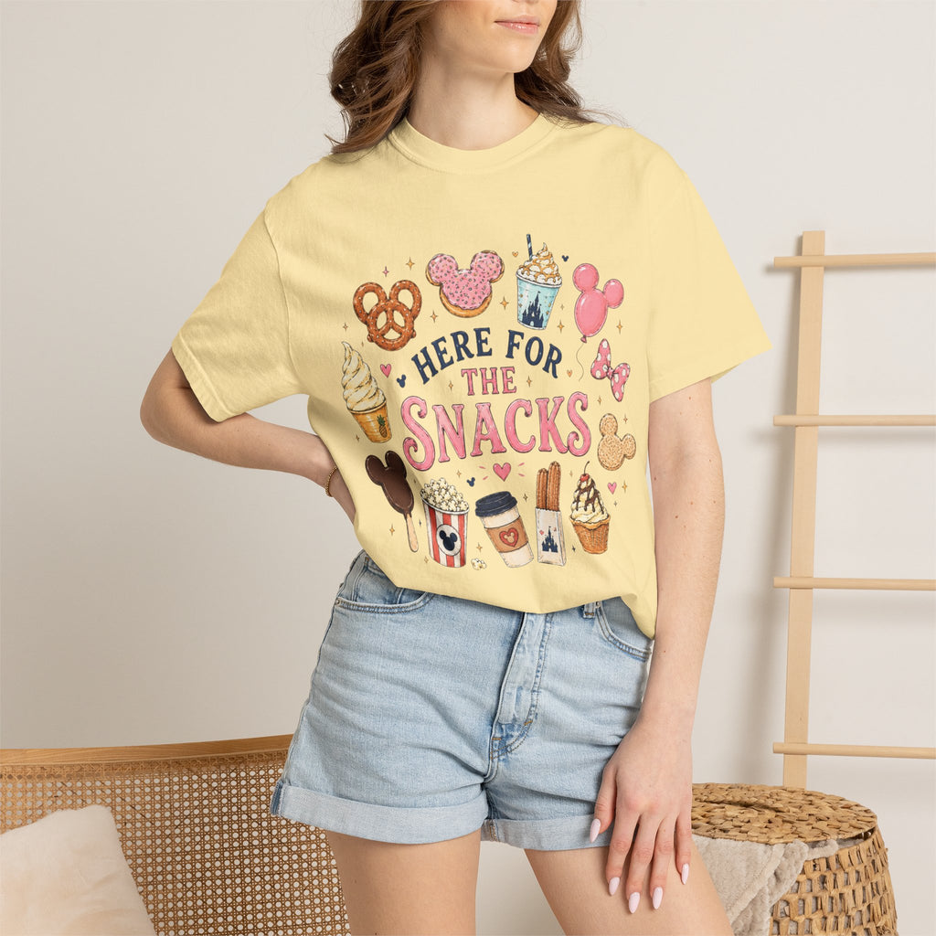 Here for the Snacks T-Shirt