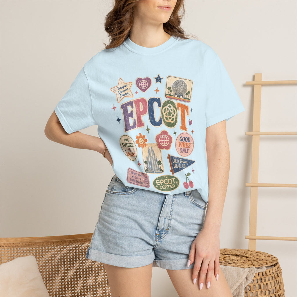 Figgy Sticker Patch T-Shirt