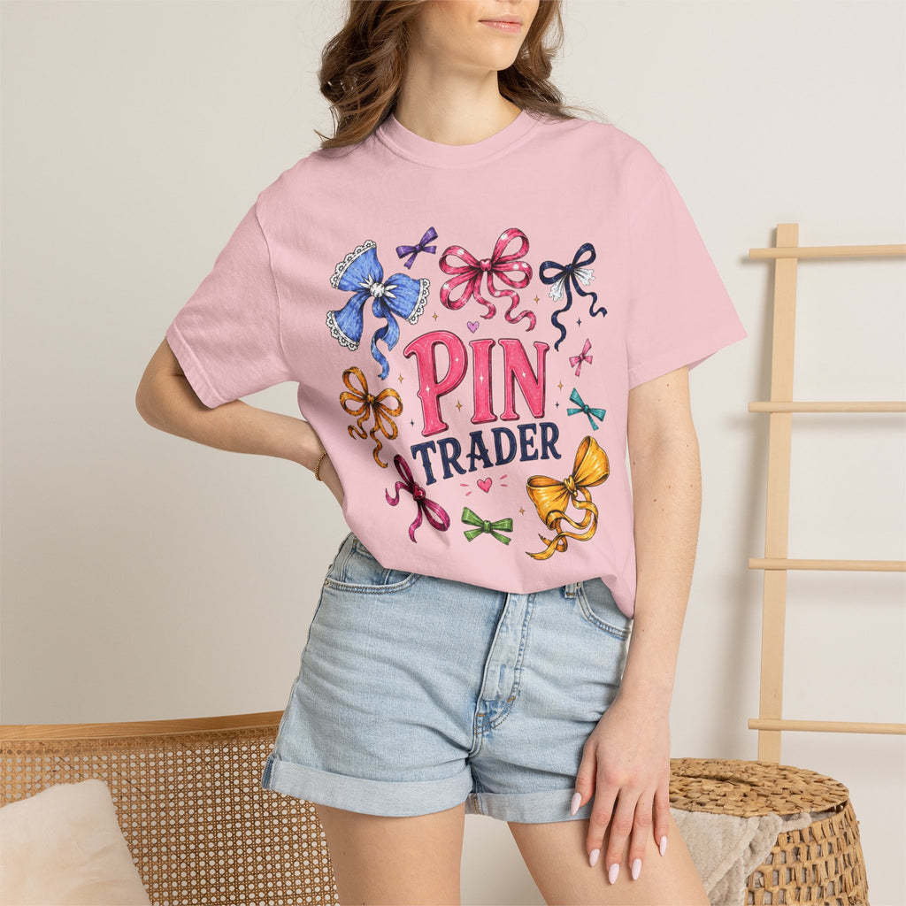 Ribbon Bow Pin Trader T-Shirt