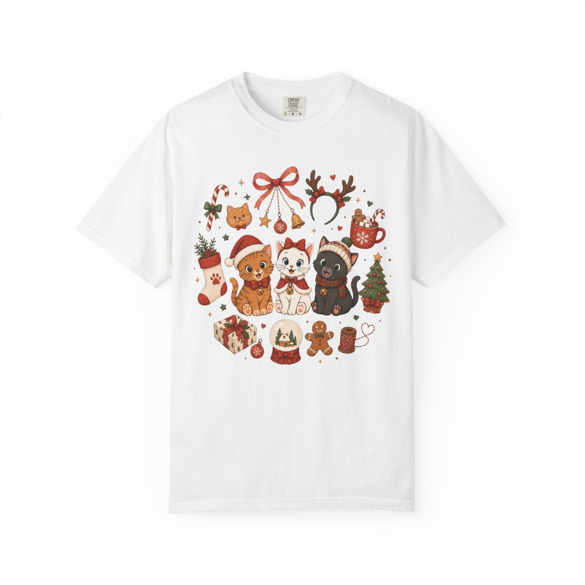 Christmas Cocoa Kittens T-Shirt