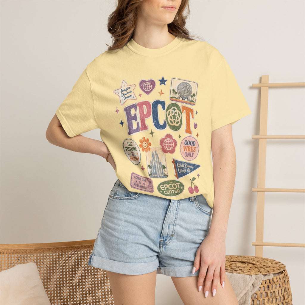 Figgy Sticker Patch T-Shirt