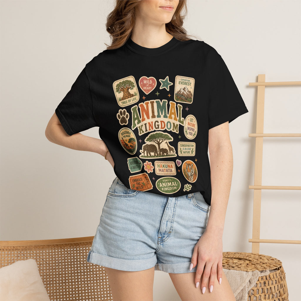 Safari Sticker Patch T-Shirt