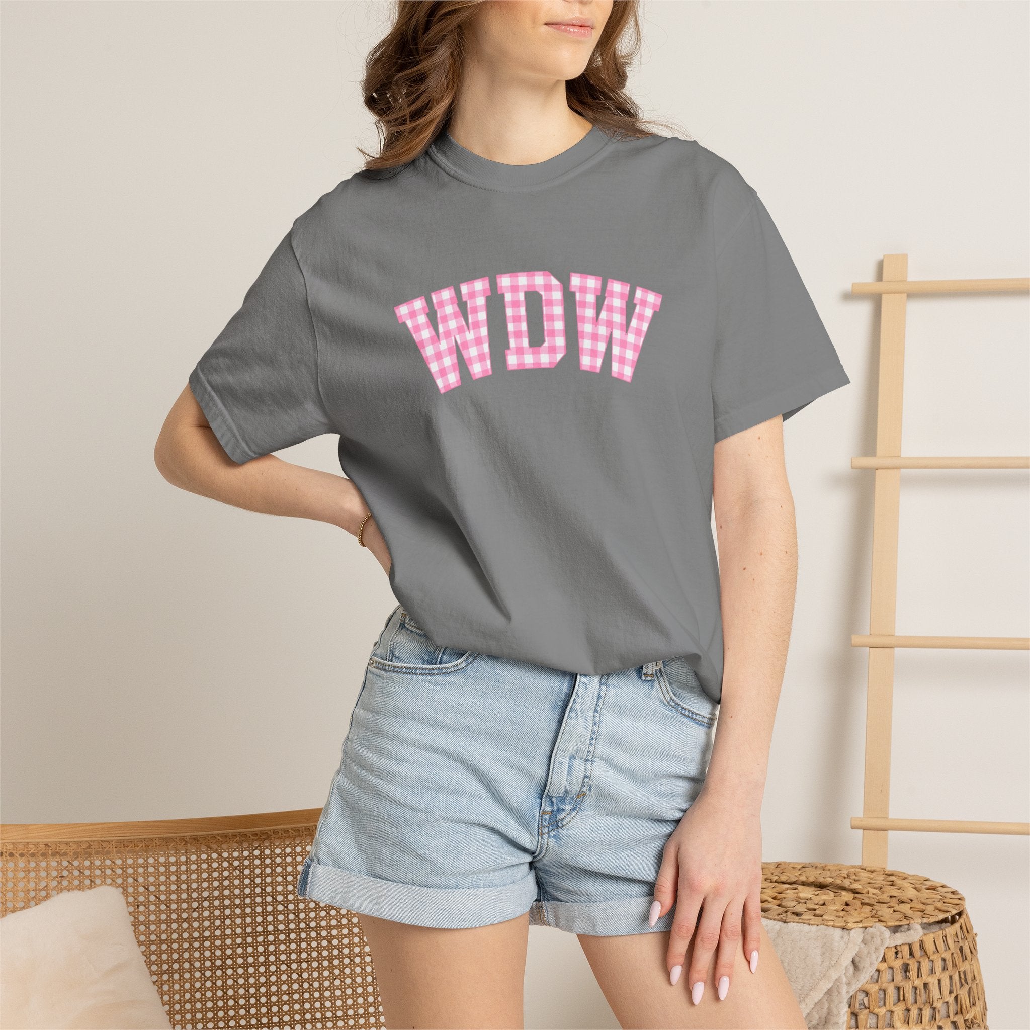 WDW Pink Gingham T-Shirt