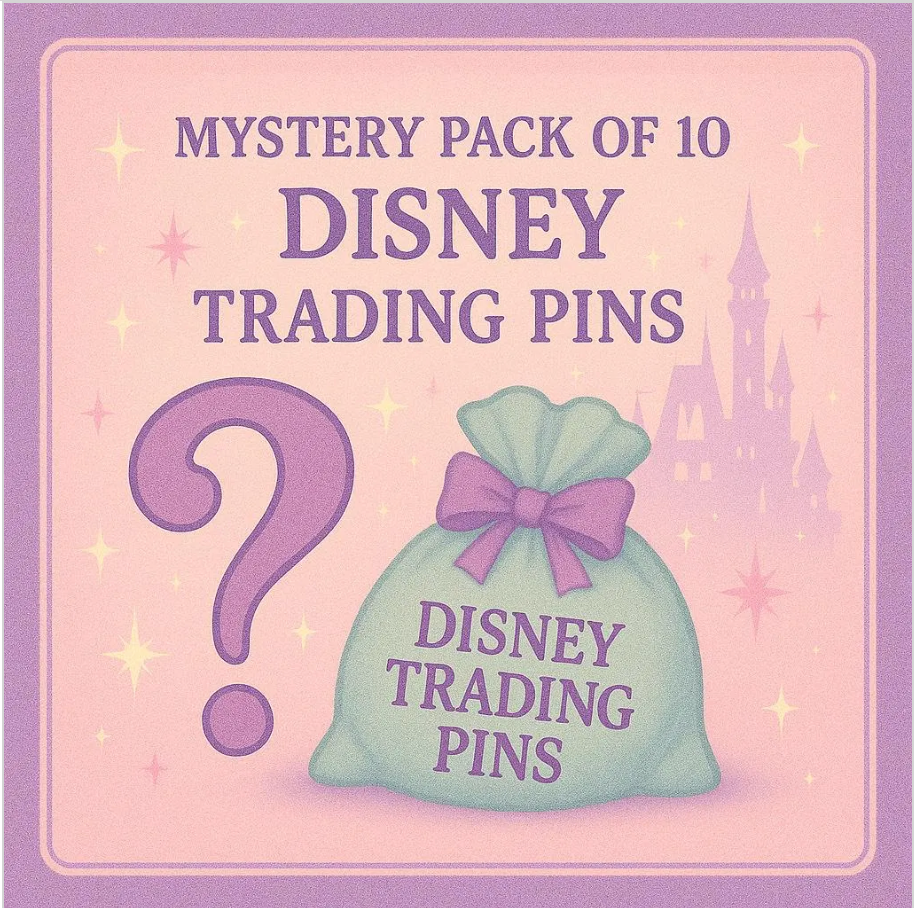 Disney *ULTIMATE COLLECTORS* Mystery 10 Pin Pack