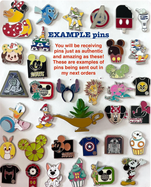 Disney *COLLECTOR'S EDITION* Mystery 5 Pin Pack