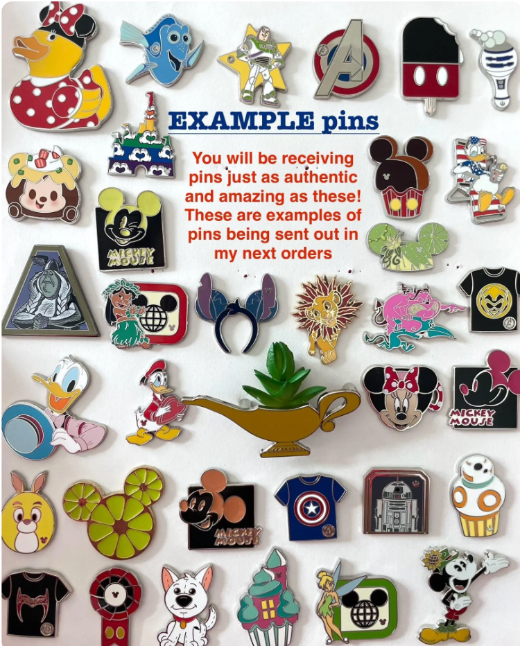 Disney *STARTER TRADING PACK* 3 Pins + Pin Board