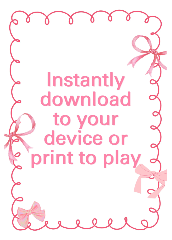 Hollywood Studios Pin Trading Bingo | Disney Pin Game Printable | Disney Scavenger Hunt | Disney World Game