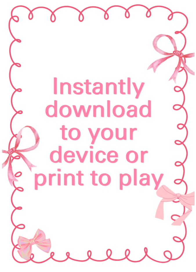 Magic Kingdom Pin Trading Bingo | Disney Pin Game Printable | Disney Scavenger Hunt | Disney World Game