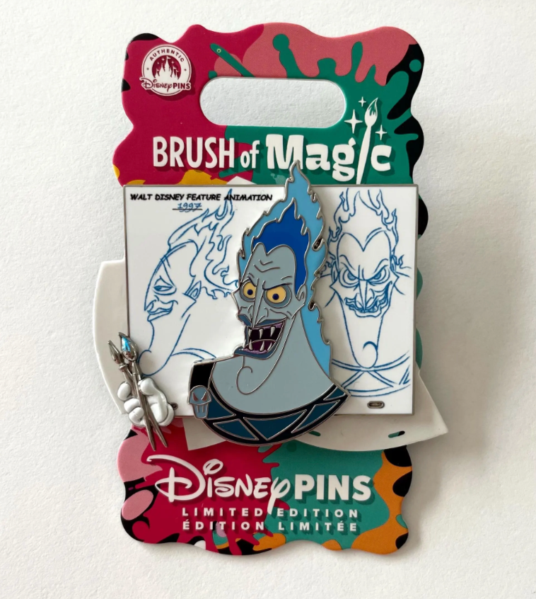 Hades Brush of Magic Limited Edition Pin